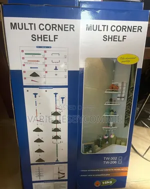 Multipurpose 4 Tiers Corner Shelf