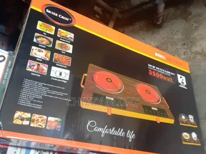 Silver Crest Electric Infrared Cooker 2 Burner1 Year Waranty