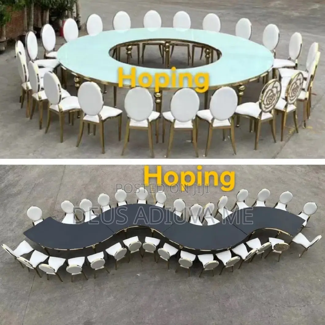 S Shape Event Table