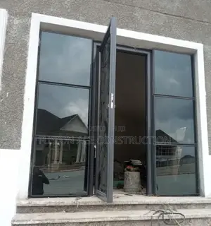 Transom Tinted Door