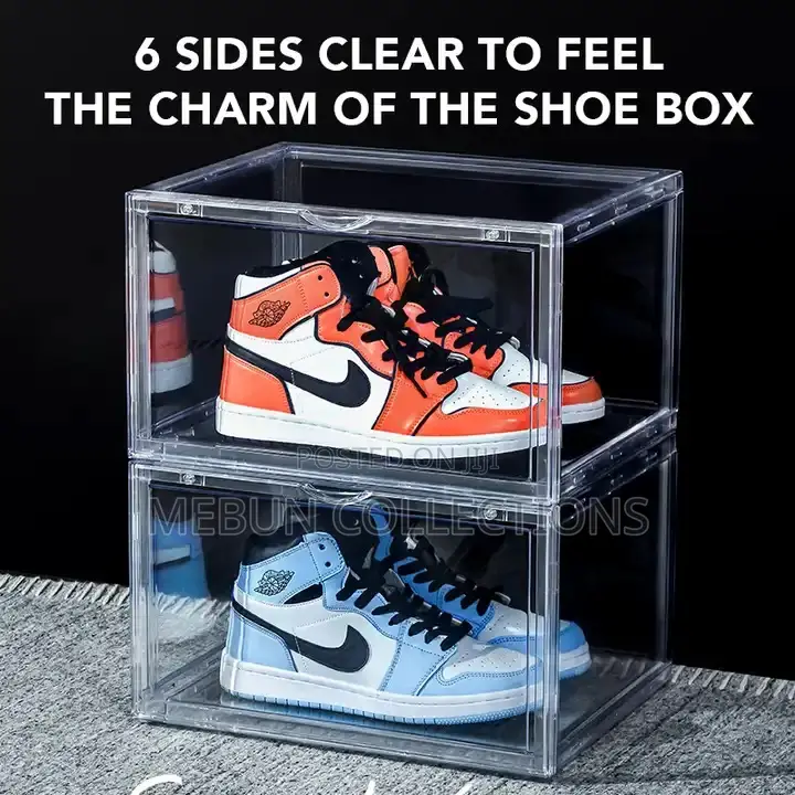 Transparent Shoe Rack Box