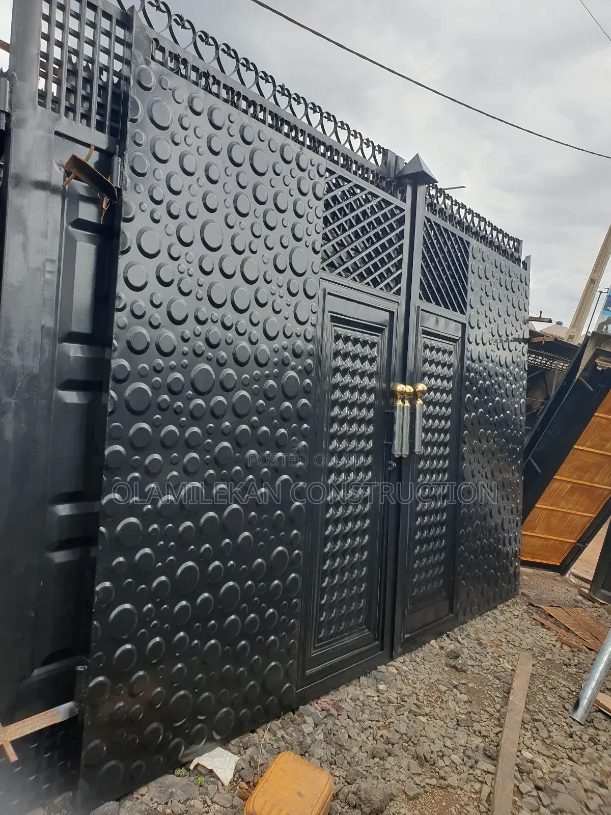 12feet Bi Parting Swing Gate