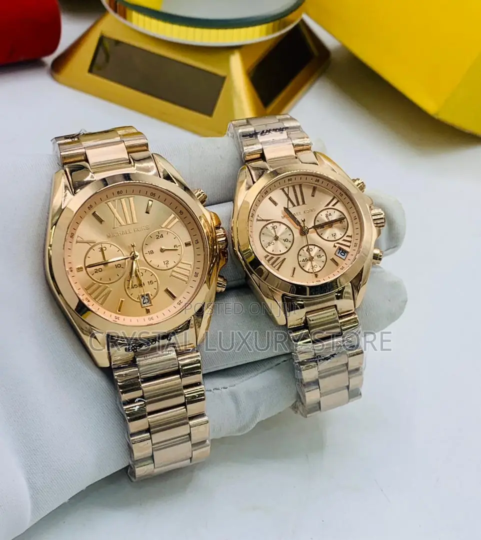 Michael Kors Quality Luxury Couples Set Wristwatch