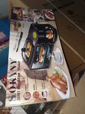 Sokany 3in1 Breakfast Maker Brand New