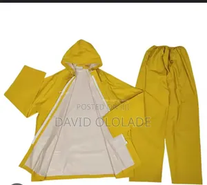 Pvc Rain Coat Jacket And Trousers