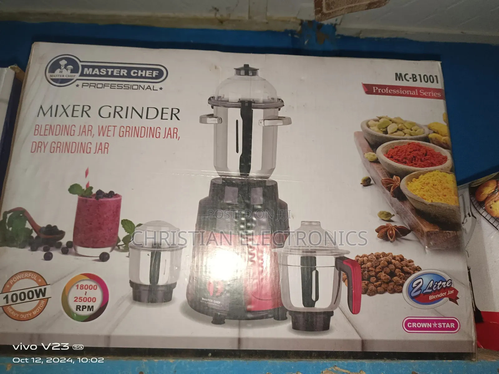 Master Chef 1000W High Power Blender