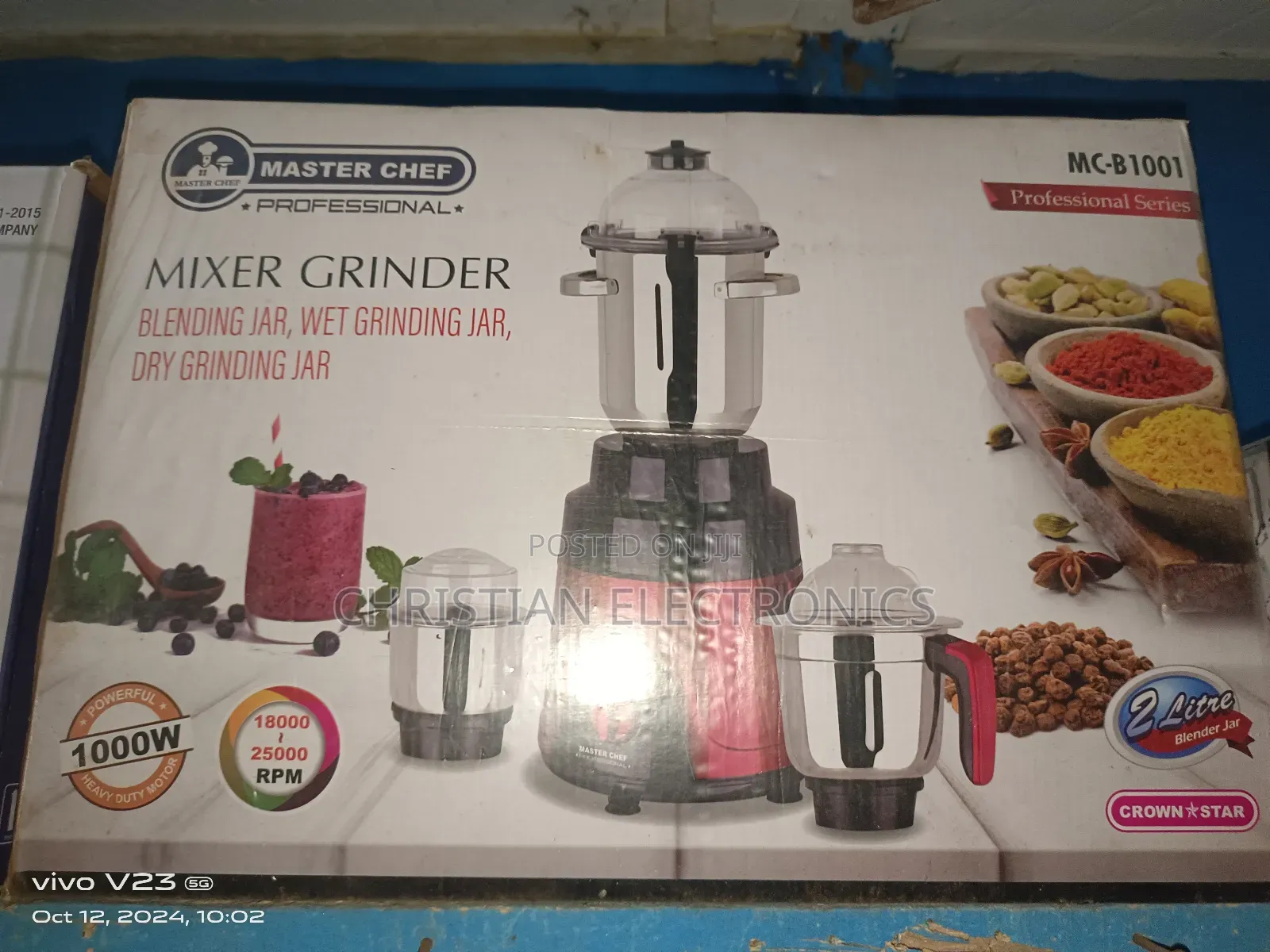 Master Chef 1000W High Power Blender