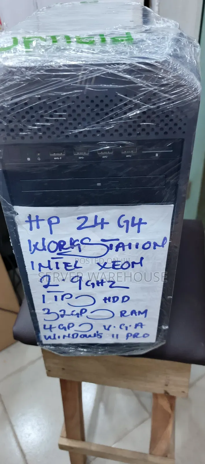 Desktop Computer HP Z4 G4 32GB Intel Xeon HDD 1T