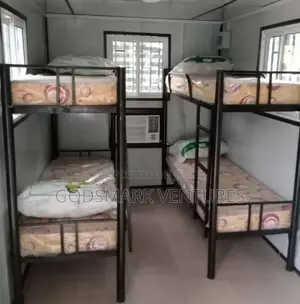 Metal Bunk Bed for Student's Hostel 6 by 2 and Half Feet.