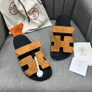 Original Hermes Leather Sandals Available in Store