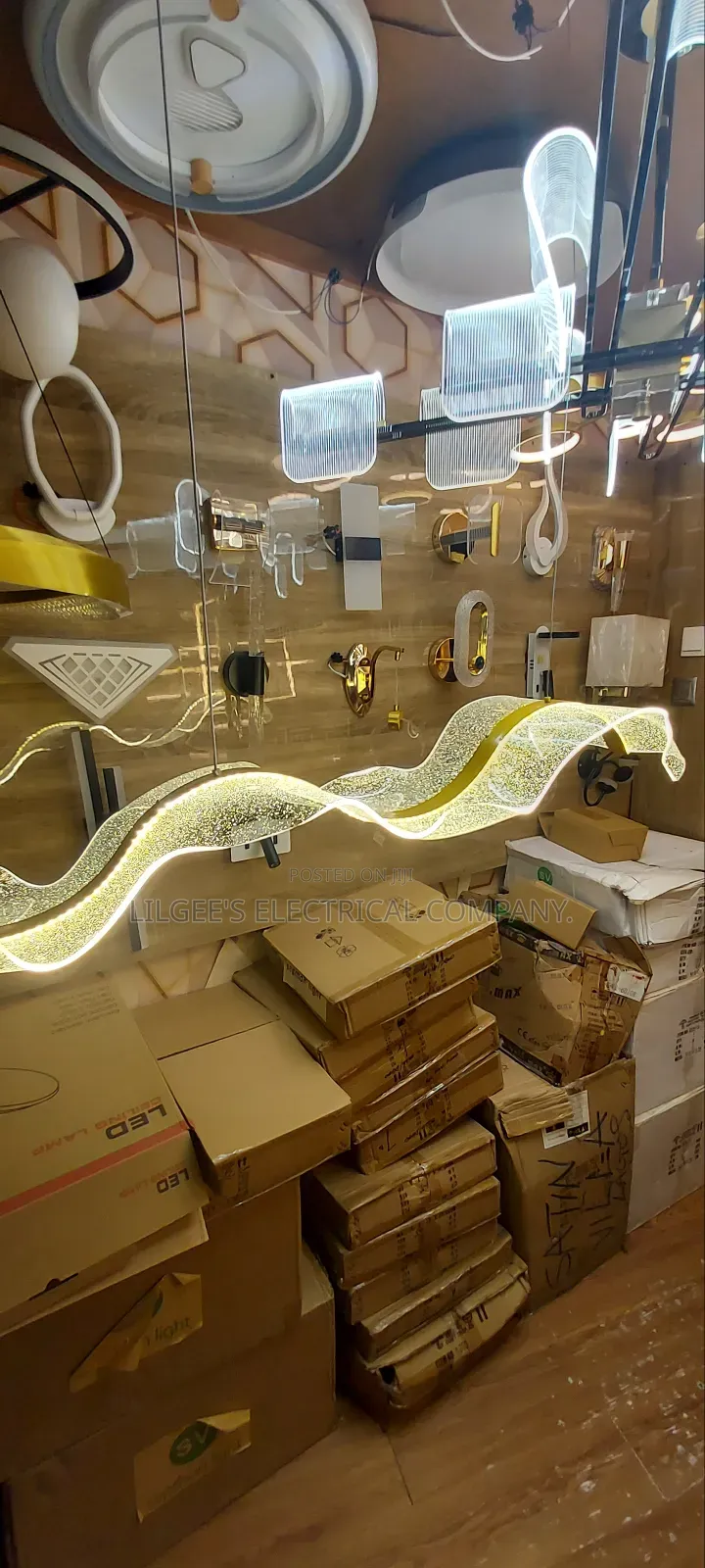 Ocean Wave Chandelier