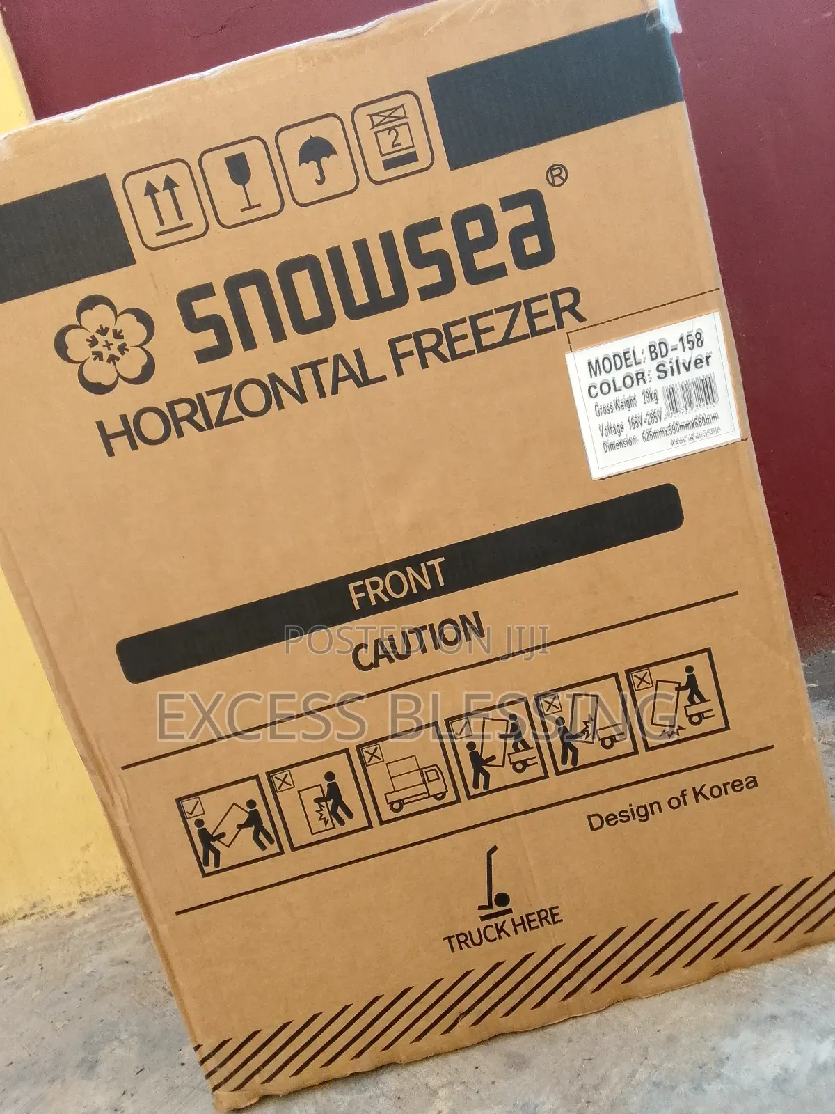 Durable 29kg Snowsea 100l Chest Freezer