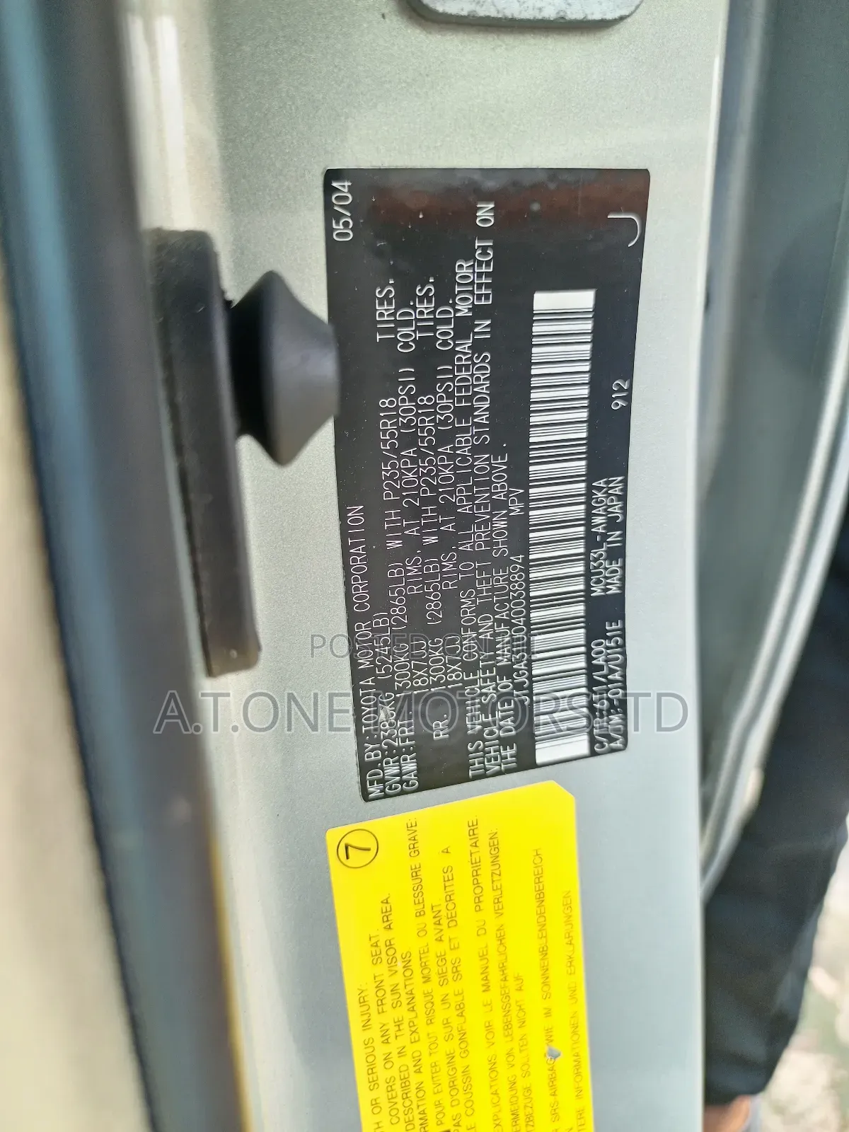 Lexus RX 330 2004 Gray
