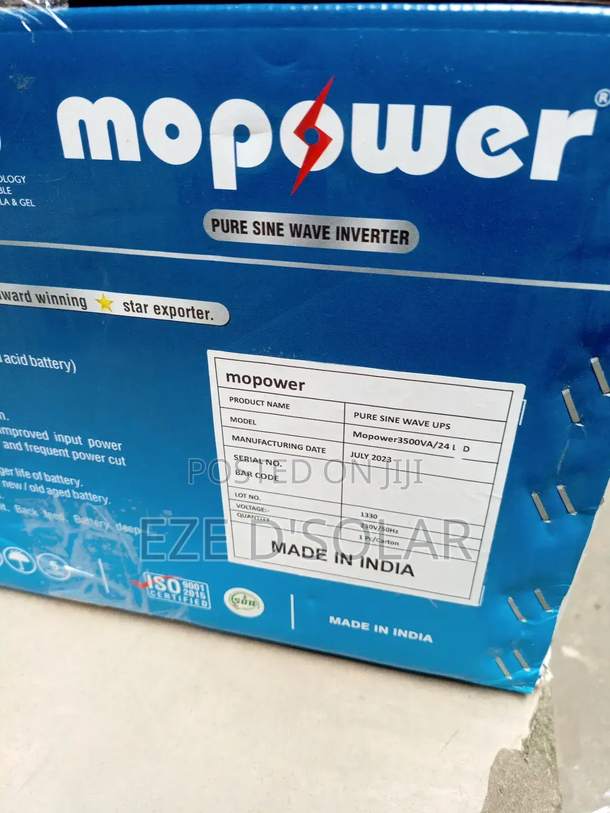 3.5kva 24v Mopower Inverter