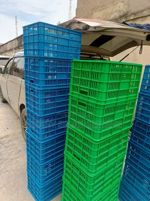 Plastic Crate Vented Utility Crates