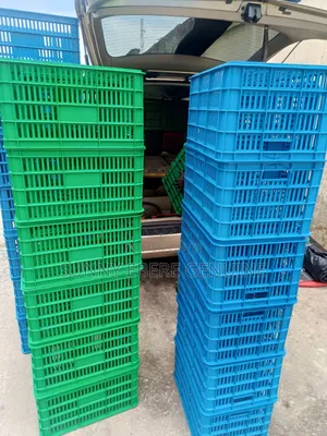 Plastic Crate Vented Utility Crates