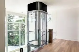 Glass Commercial Panoramic Elevator