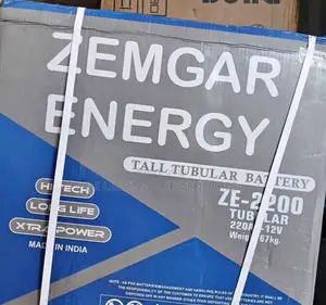 Zemgar Energy Tubular Battery