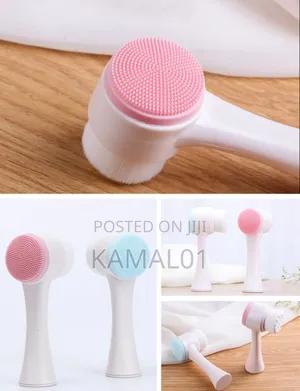 Double Sided Face Brush Soft Silicone Facial Cleanser