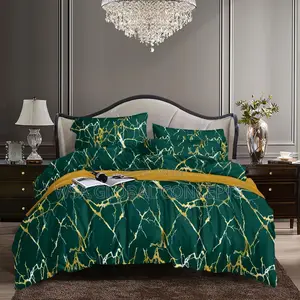 Different Designs 6x6 Duvet Bedsheets With 4 Pillows Case