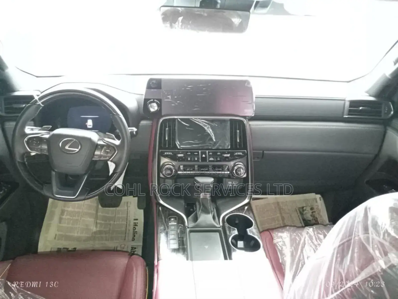 New Lexus LX 2025 Black