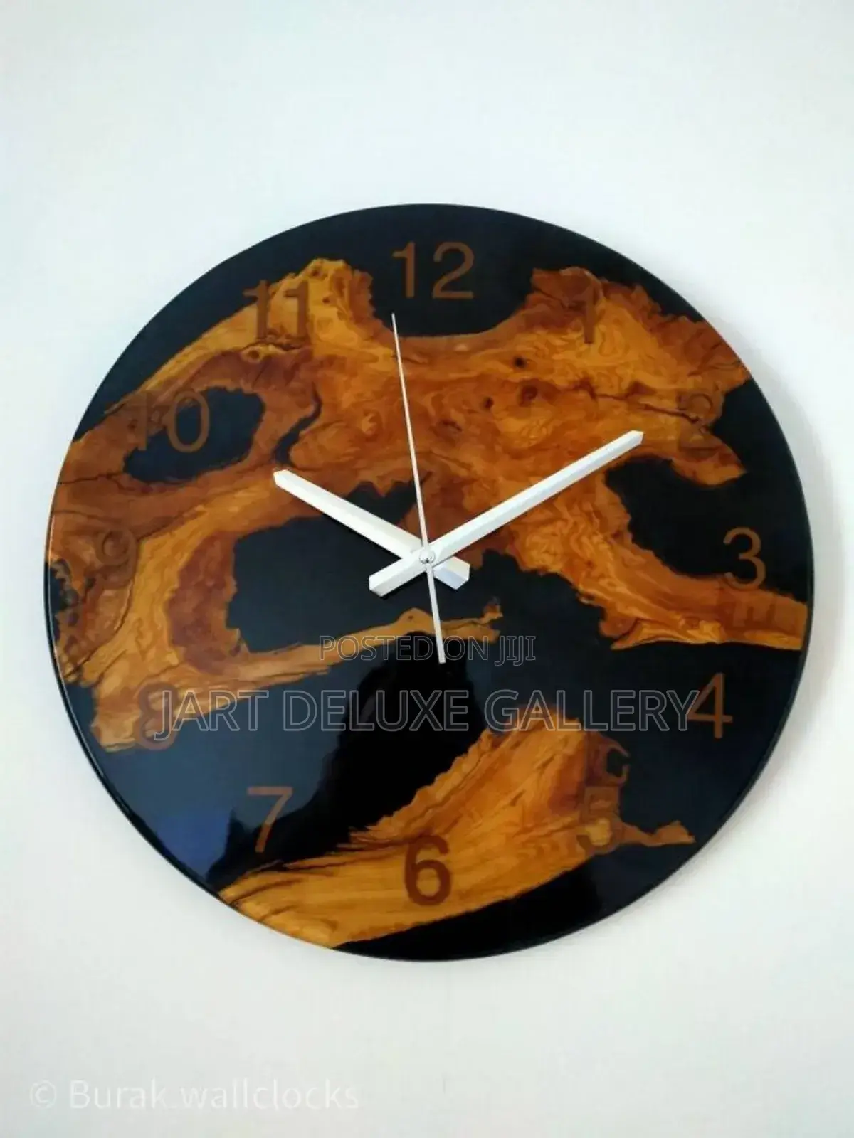 Epoxy Wooden Stylish Clock