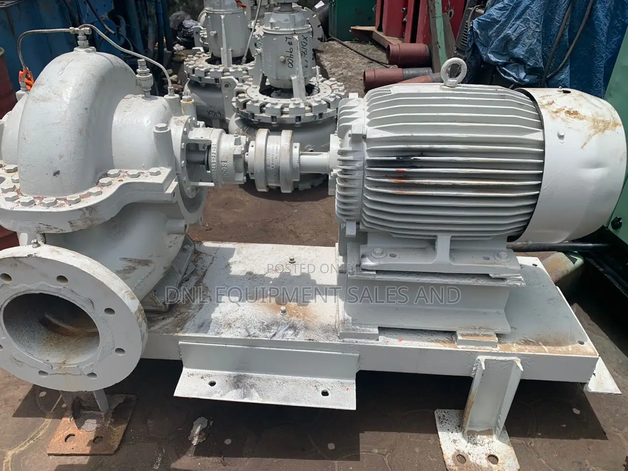 8 X 6 Alis Chalmers Split Case Fire Pump
