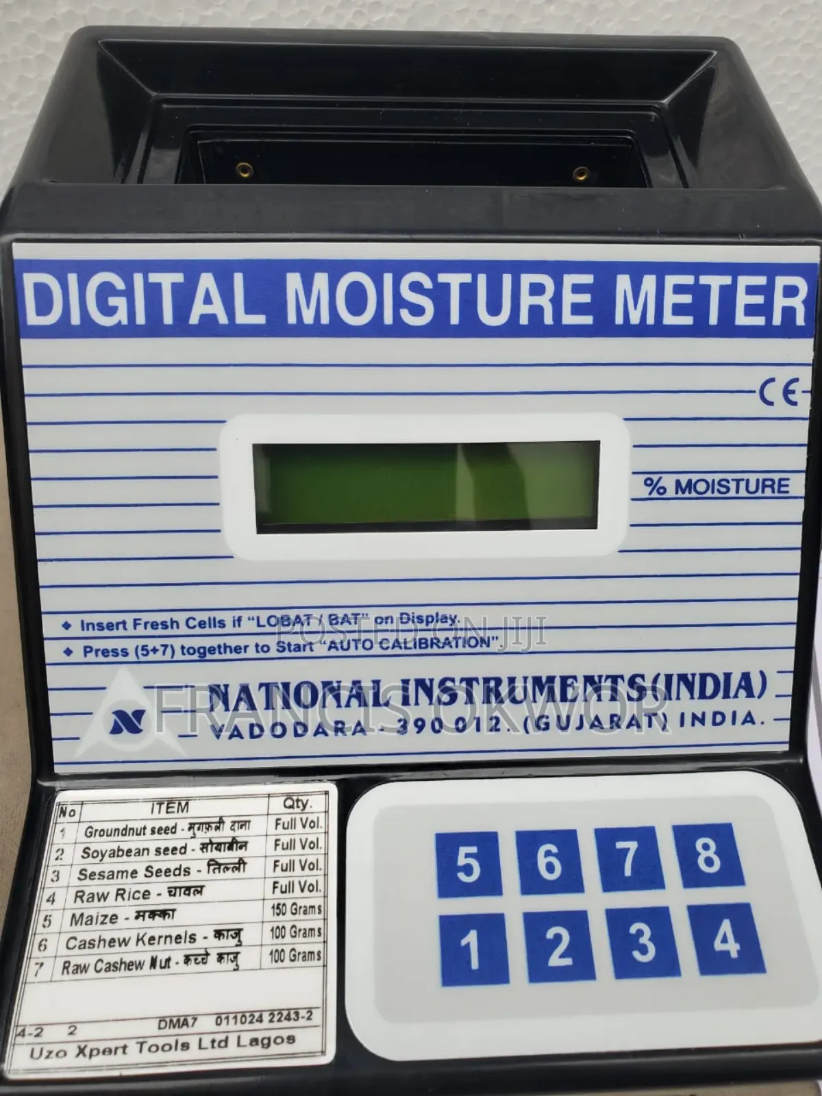 Digital Moisture Meter Universal 7 in 1