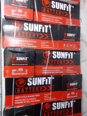 Original Sunfit Gel Battery 220ah 12v