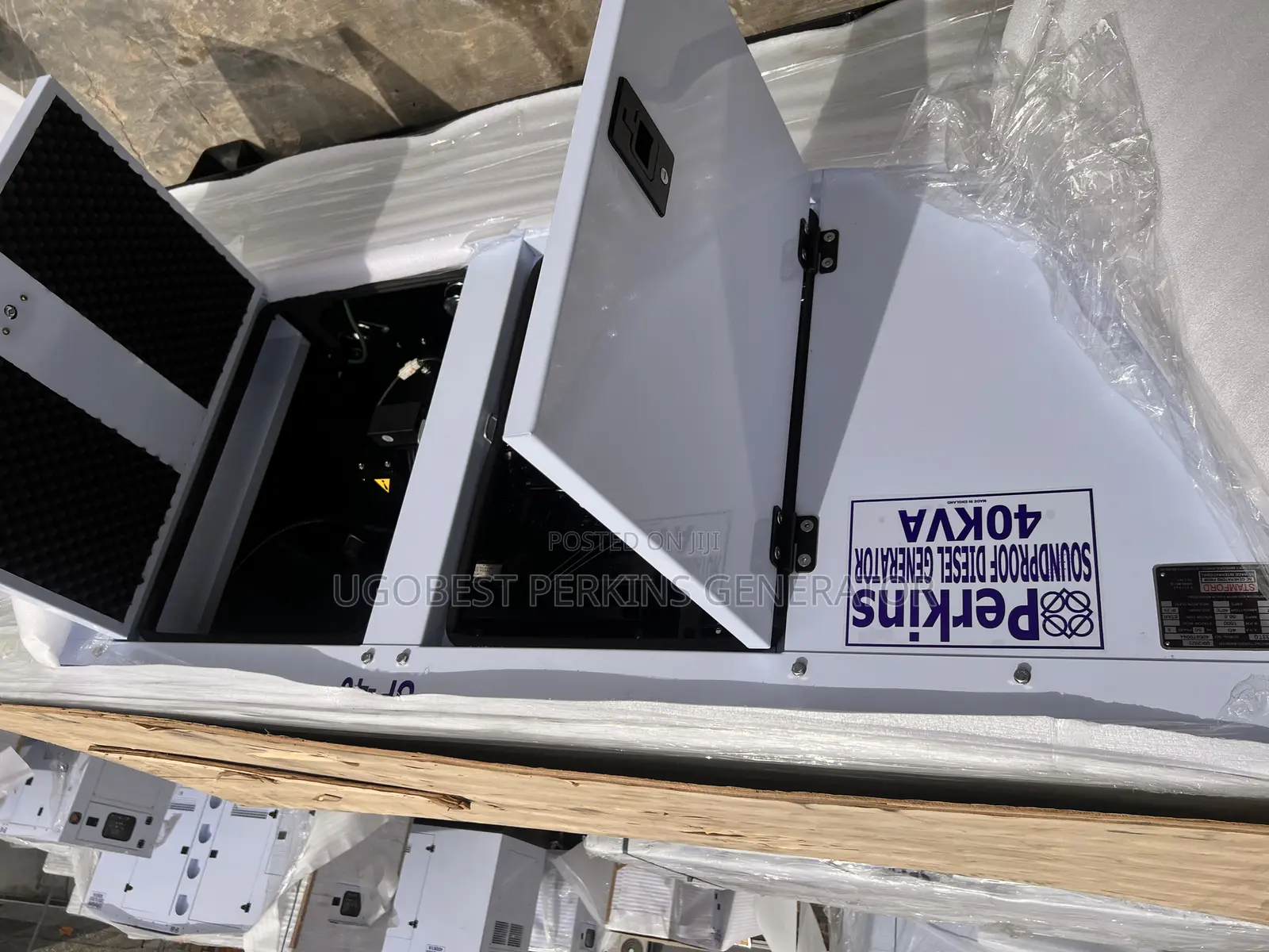 40kva Perkins Generator 100% Copper Coil