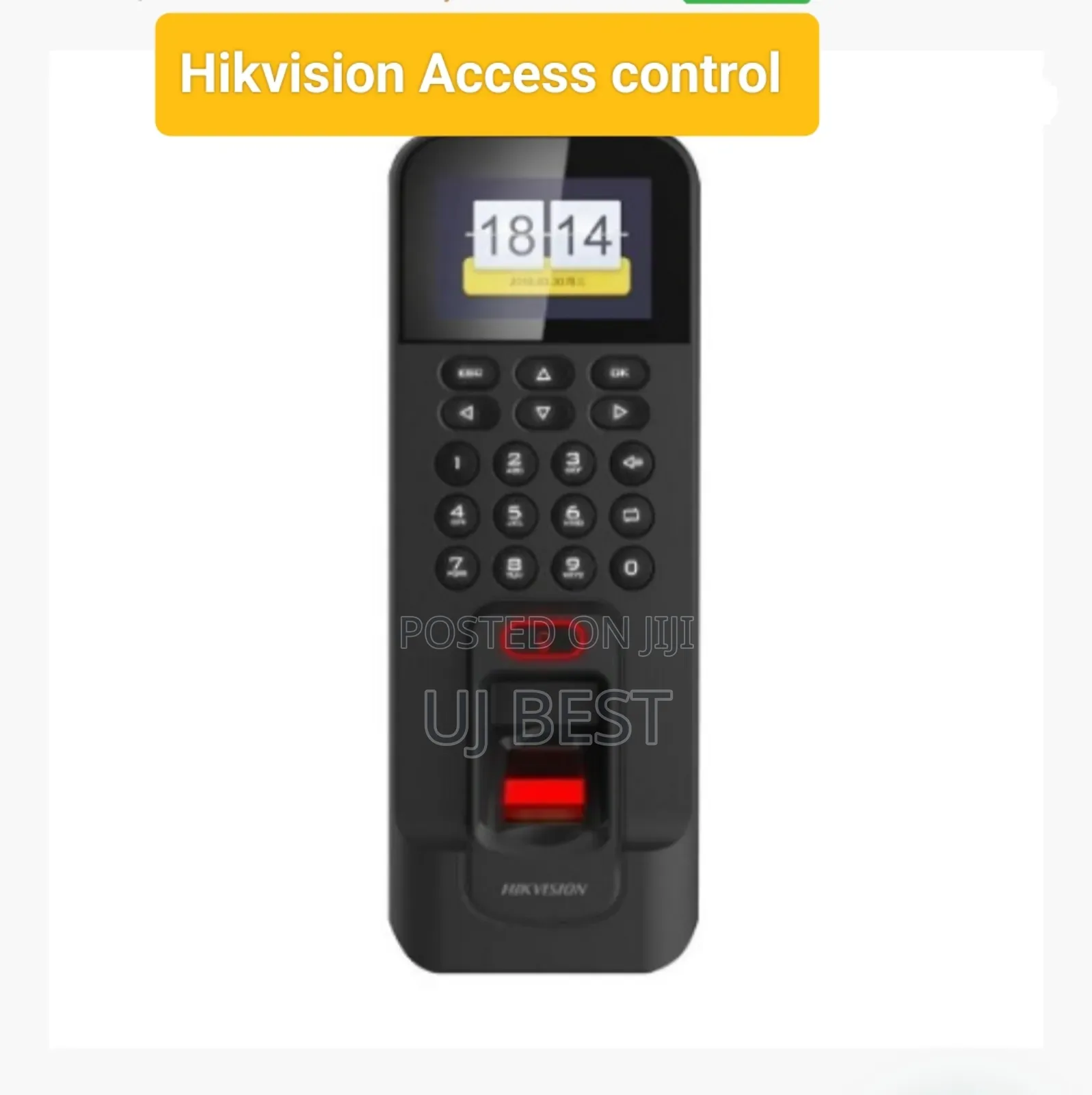 HIKVISION DS-K1T804MF Access Control/Time Attendance Pas