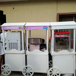 Ice Cream Pop Corn and Cotton Candy
