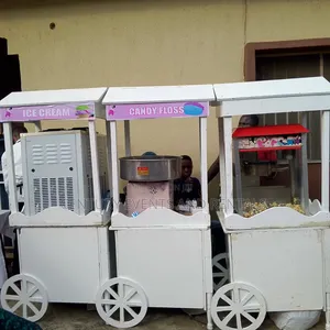 Ice Cream Pop Corn and Cotton Candy