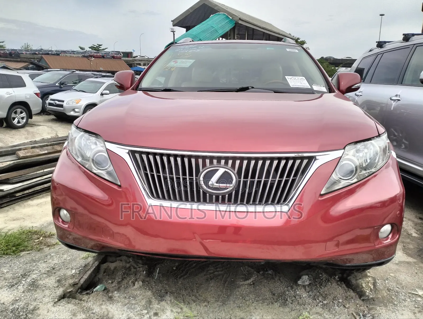 Lexus RX 350 2010 Red
