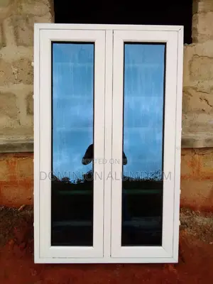 Casement Windows With Blue Glass