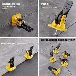 Reusable Tile Leveling System Tools