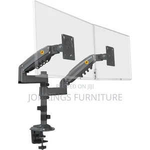 Strong Dual Arm Monitor Desk Mount