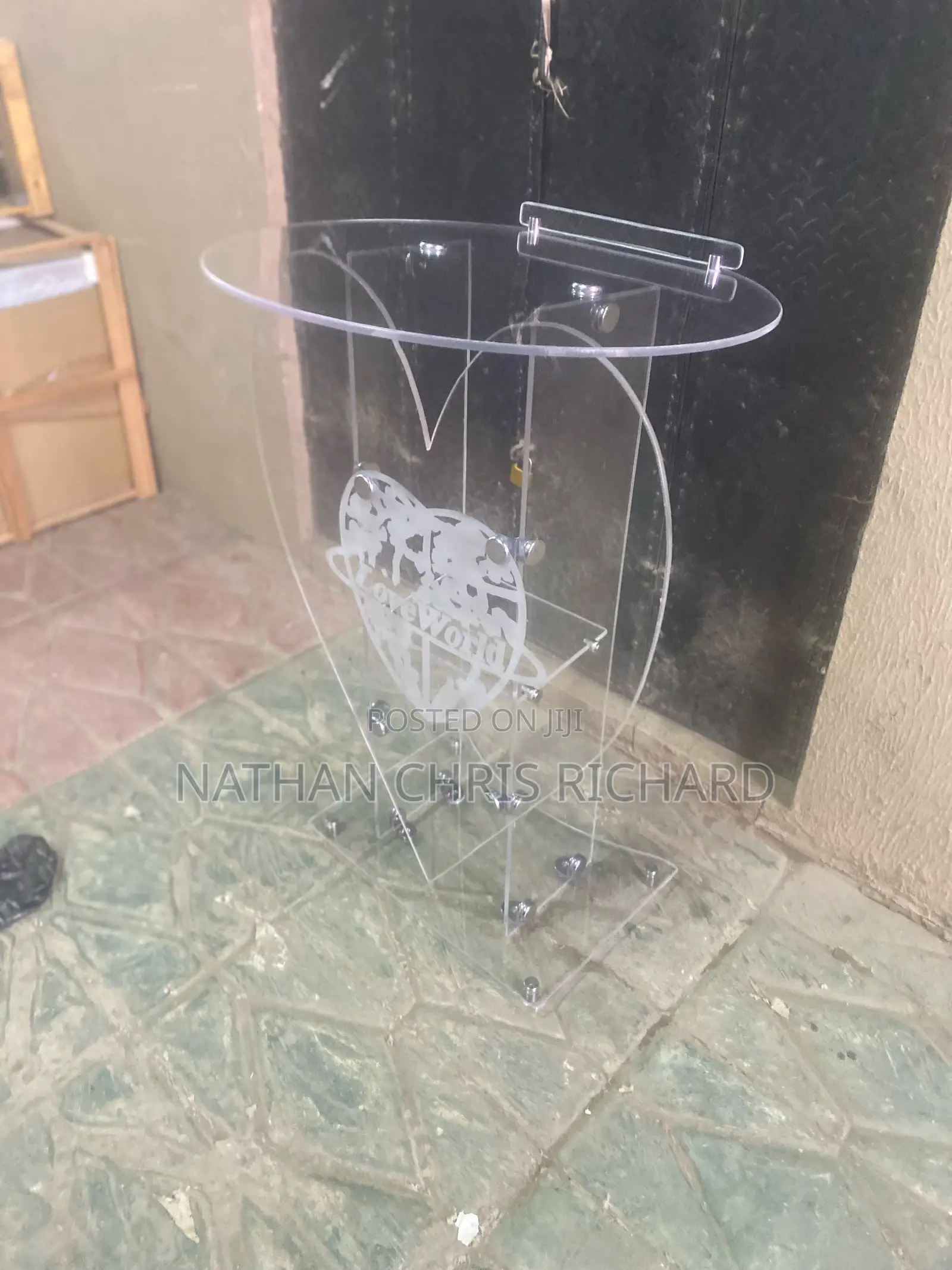 Acrylic Unbreakable Single Pole