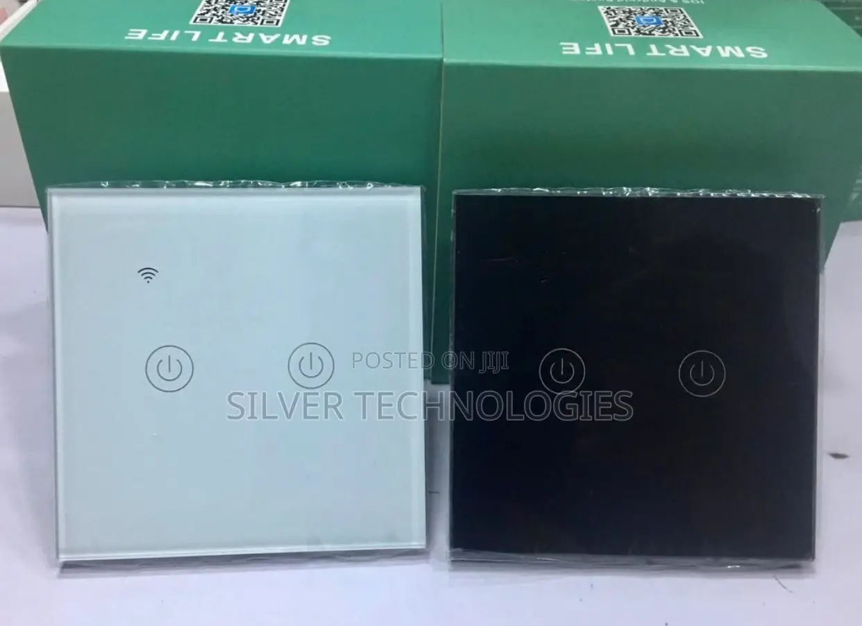 Smart Wifi Touch Switch 2 Gang