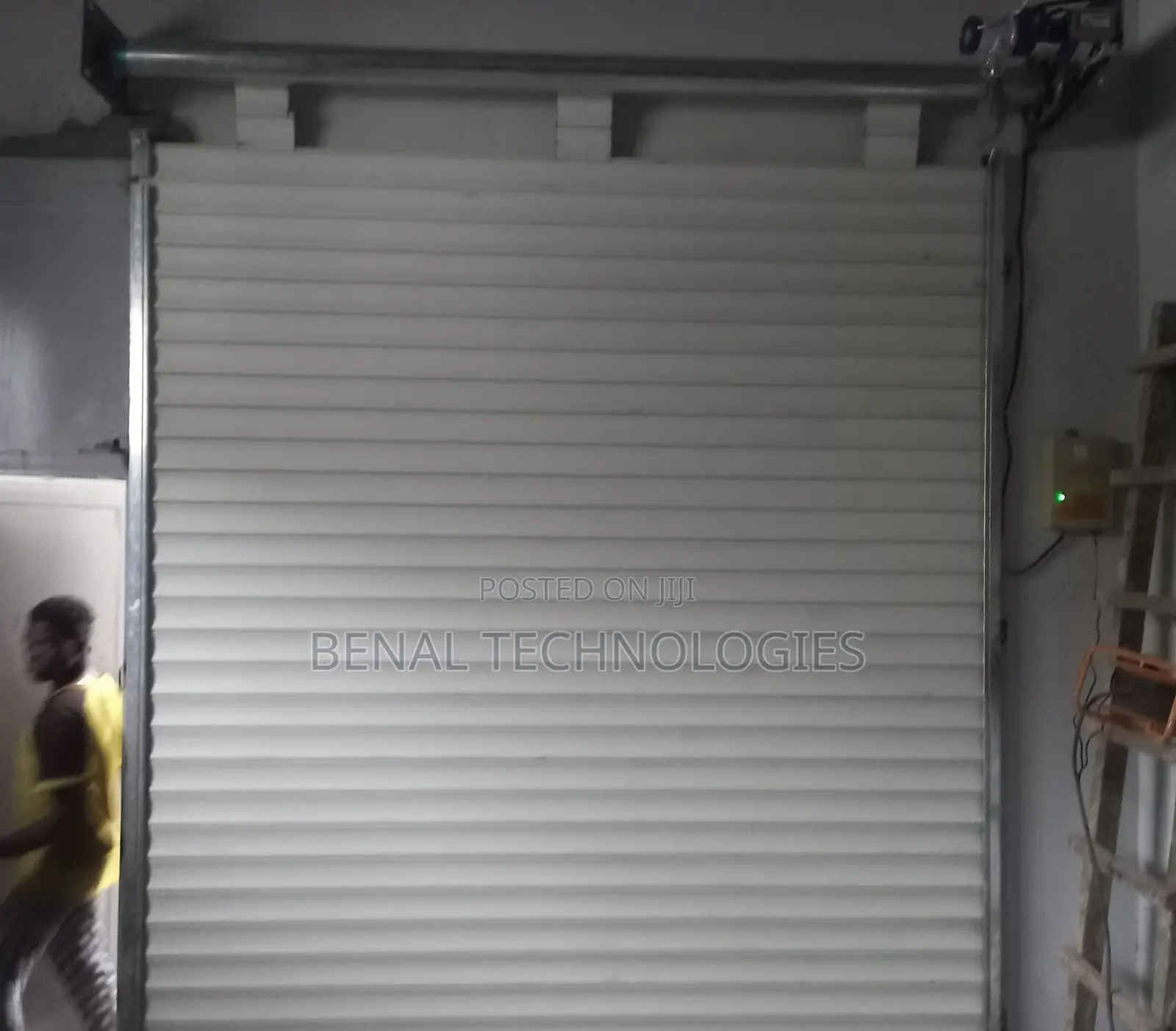 Remote-Operated Roller Garage Doors