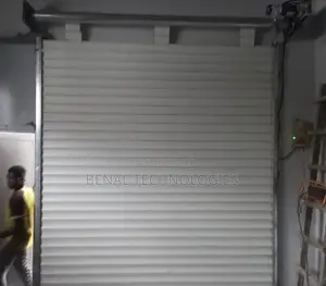 Remote-Operated Roller Garage Doors