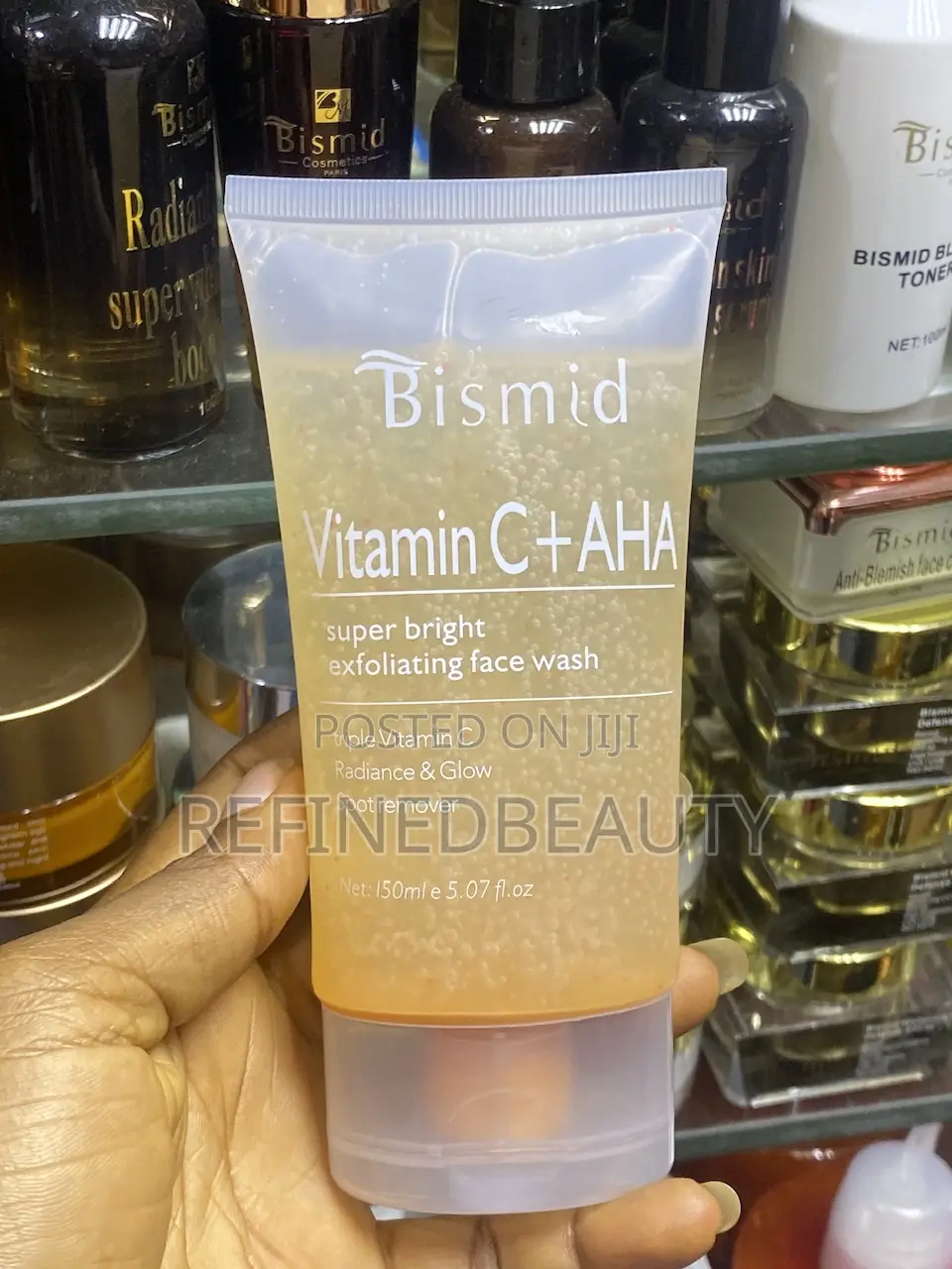 Bismid Vitamin C+ AHA Super Bright Exfoliating Face Wash