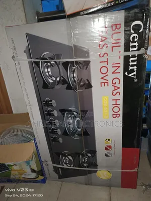 Century 5burner Inbuilt Gas Cooker