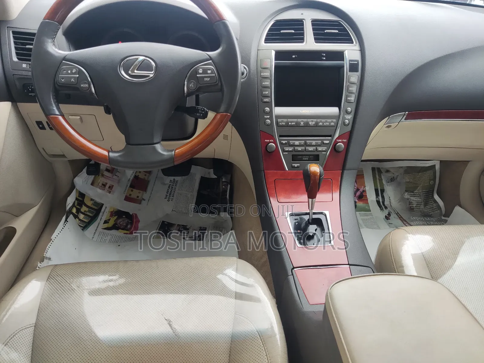 Lexus ES 350 2011 Blue