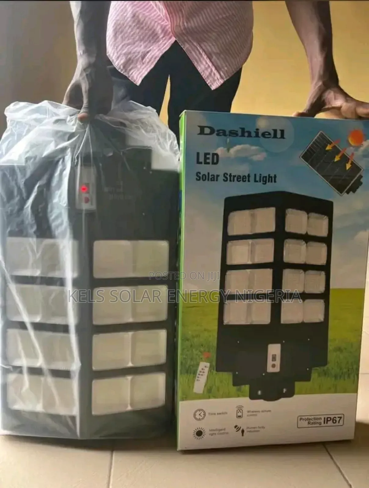 Standard Quality 2000watts Solar Security Street Light
