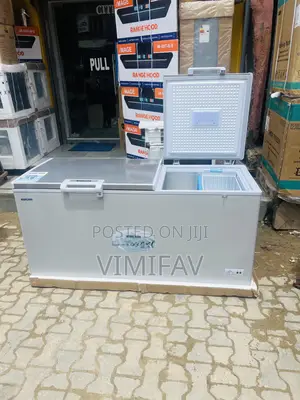 Bruhm Double Door Freezer With Cool Pack