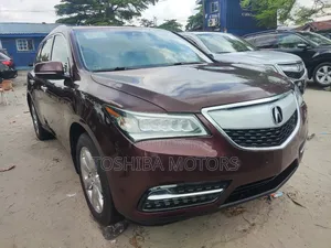 Acura MDX SH 4dr SUV AWD (3.5L 6cyl 9A) 2016 Red