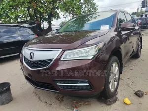 Acura MDX SH 4dr SUV AWD (3.5L 6cyl 9A) 2016 Red