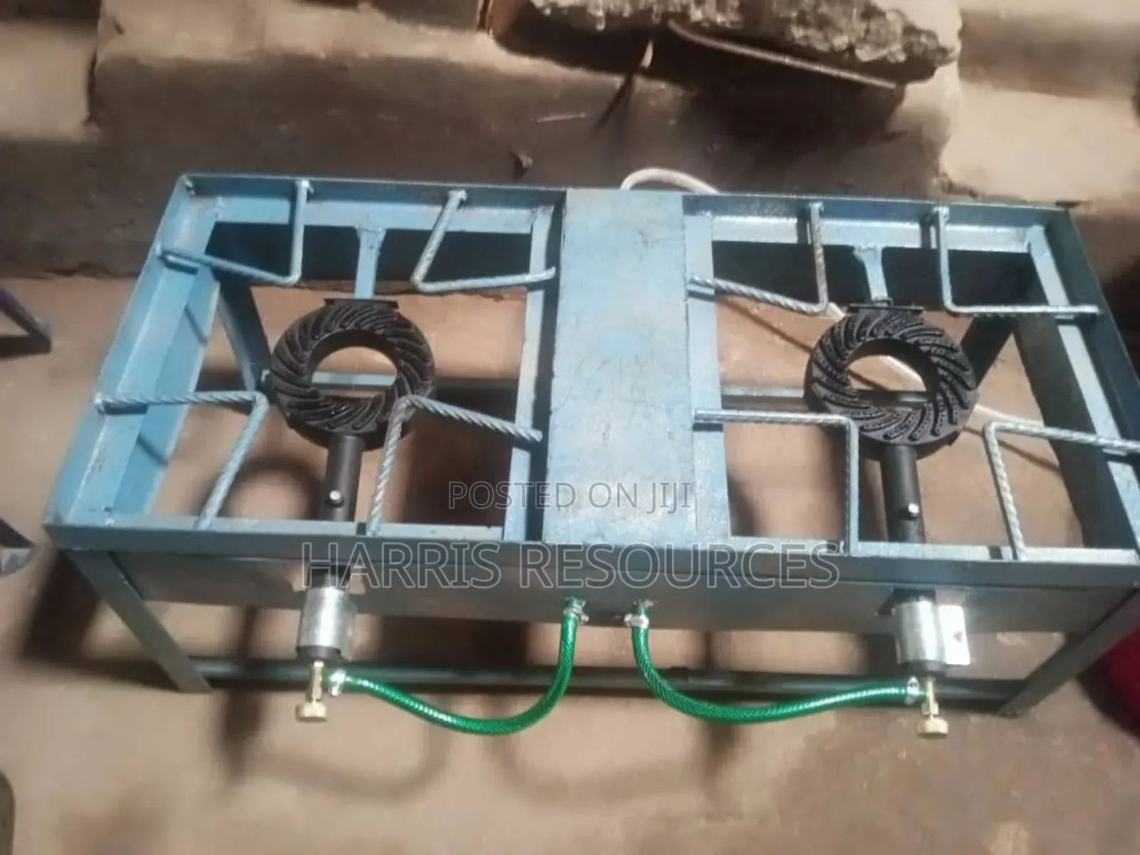 Double Burner Industrial Gas Cooker