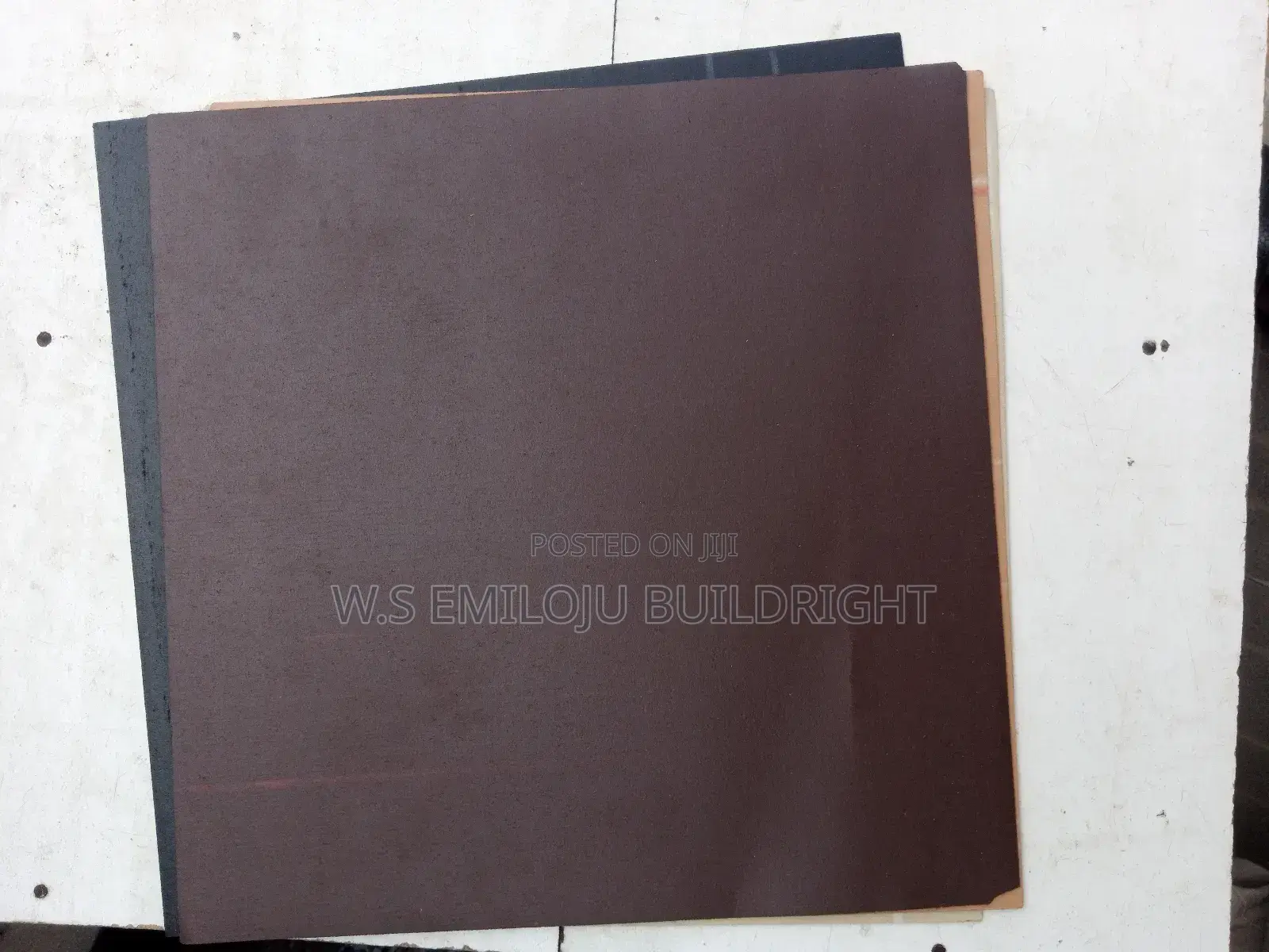 30/30 Square Rubber Tiles Available in Plain and Pattern